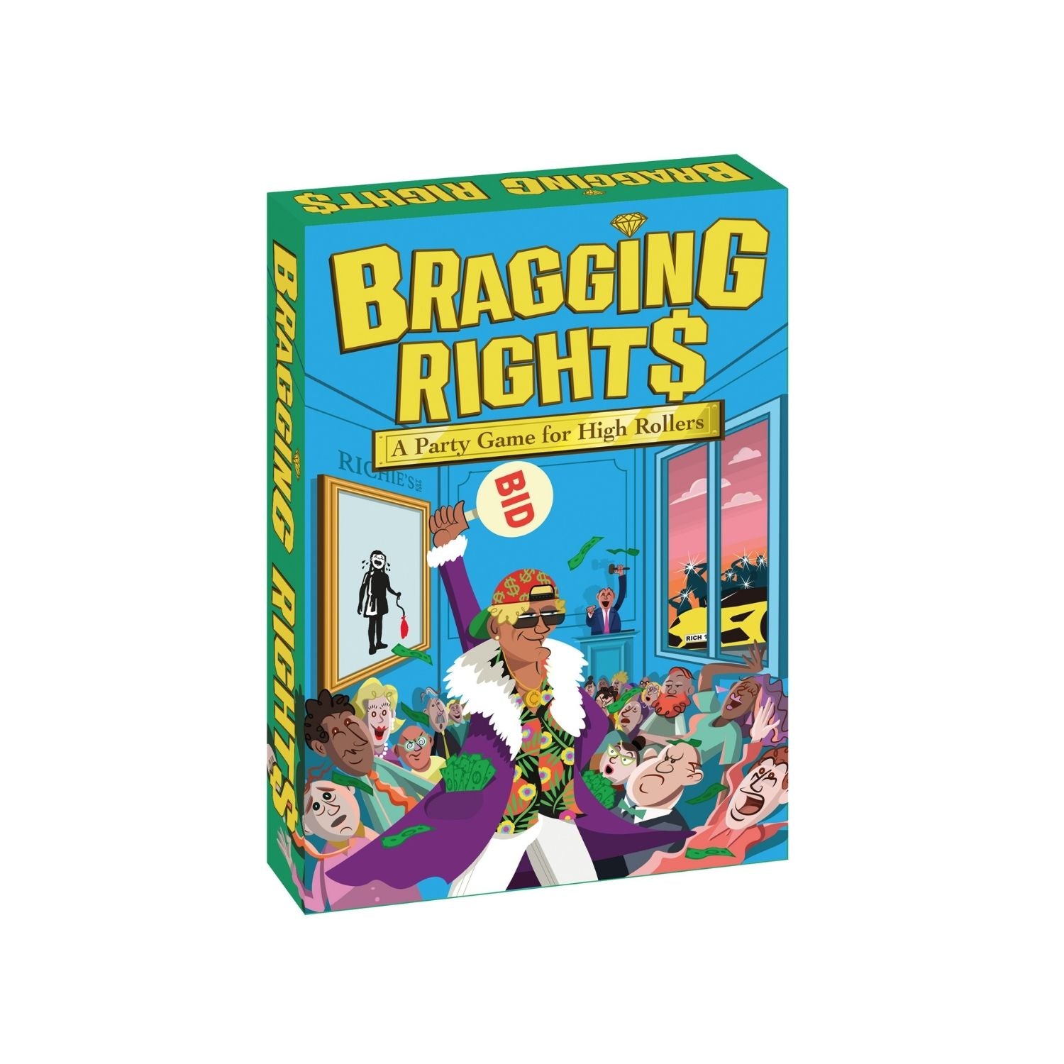 Bragging Rights card game - front cover