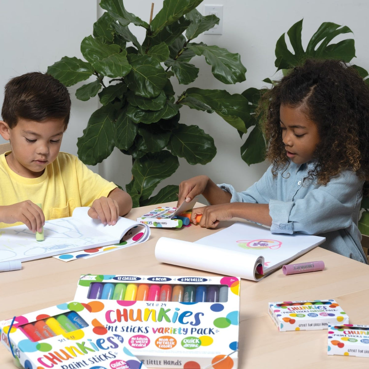 Chunkies Paint Sticks Neon - Set of 6