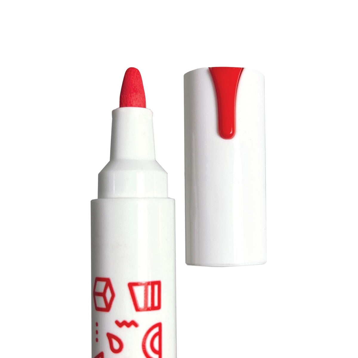 A pack of Vivid Pop! Water Based Paint Markers containing 8 opaque colors. The packaging is predominantly white with colorful text and graphics, and is labeled for classic colors.