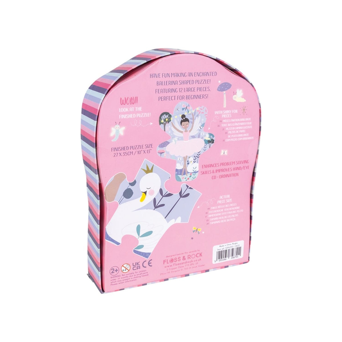 Enchanted - 12 Piece Shaped Puzzle in Shaped Box