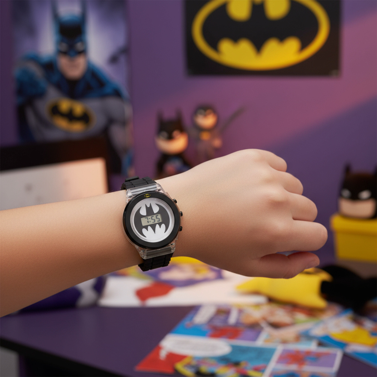 Light Up Batman Digital Watch