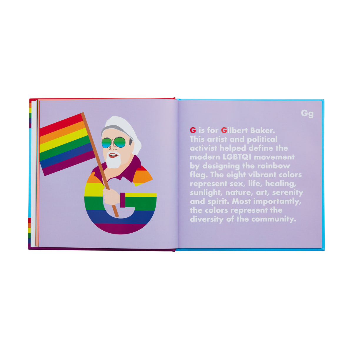 Rainbow Legends Alphabet Book - Page G