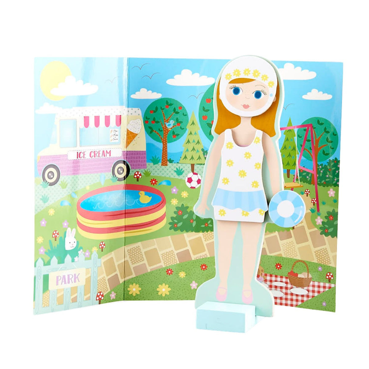 Elsie Magnetic Dress Up Doll