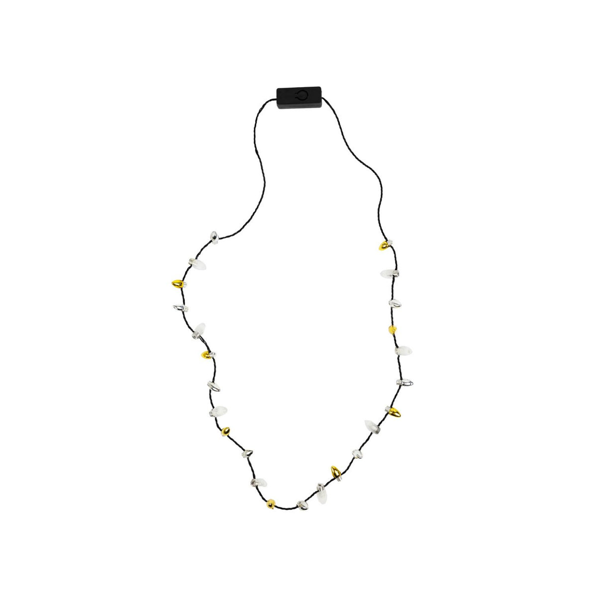 Gold & Silver Light Up LED Necklace