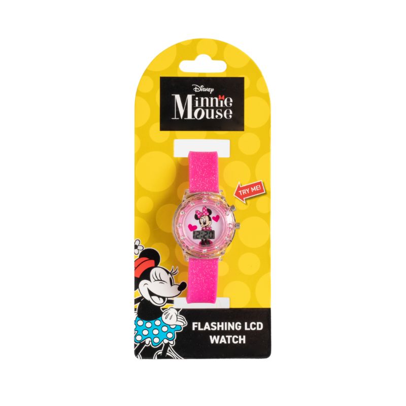 Minnie Kids Light Up Watch – Learn to tell the time