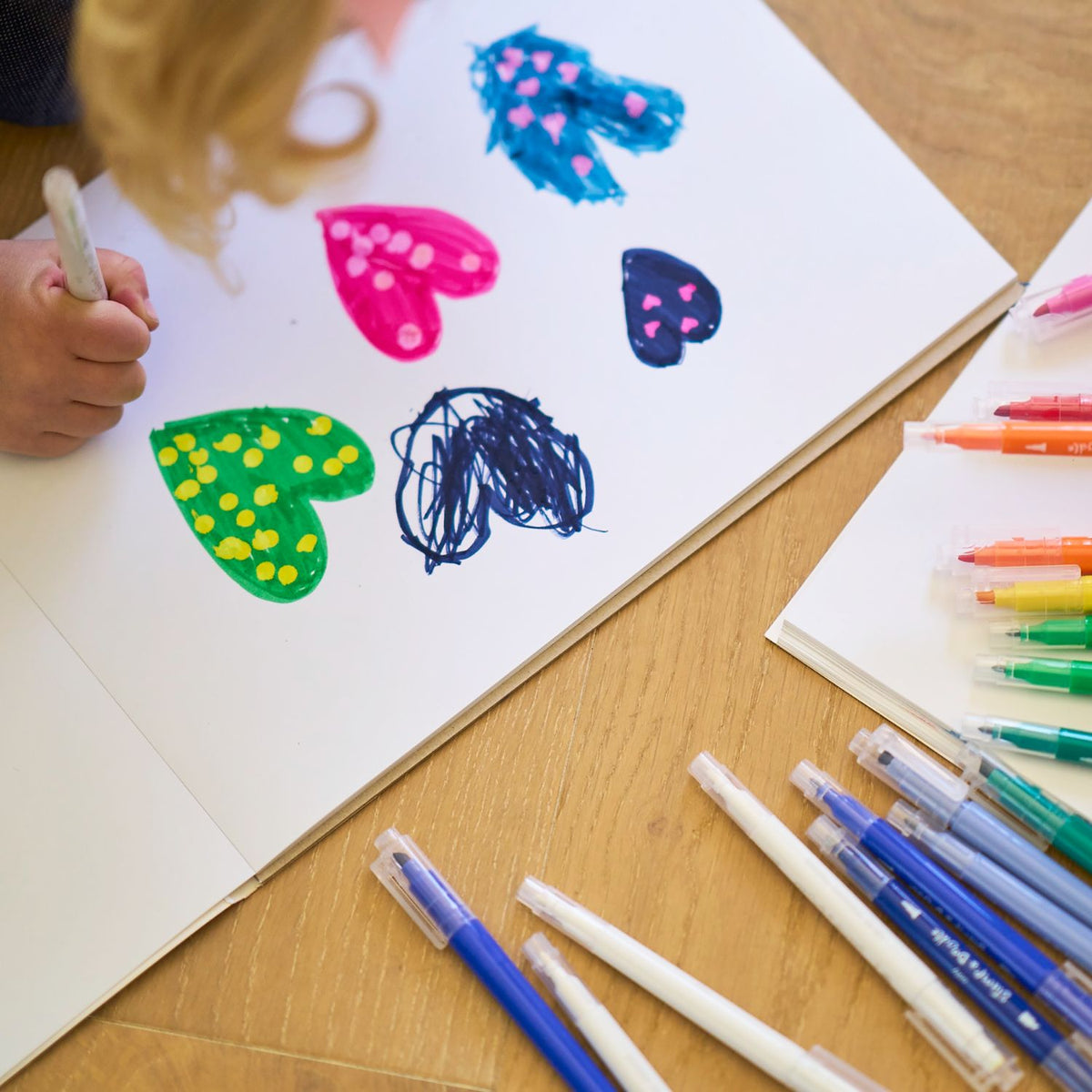 Ooly - Stamp-A-Doodle Double-Ended Colour-Changing Stamp Markers - Set of 12