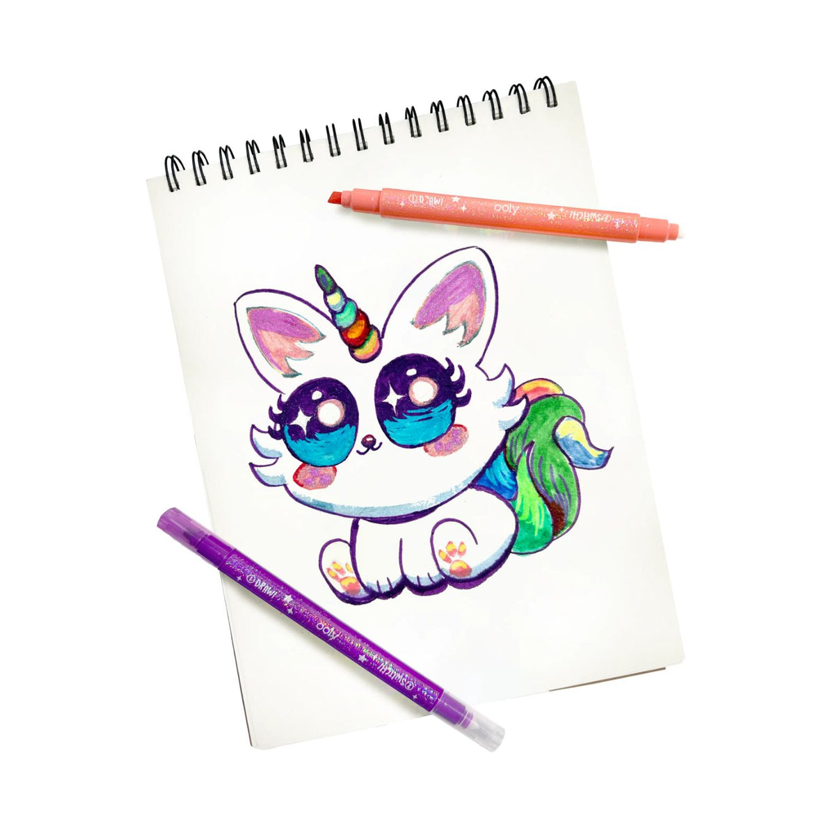 Ooly - Switch-eroo! Sparkle Glittery Colour-Changing Markers (Set of 12)