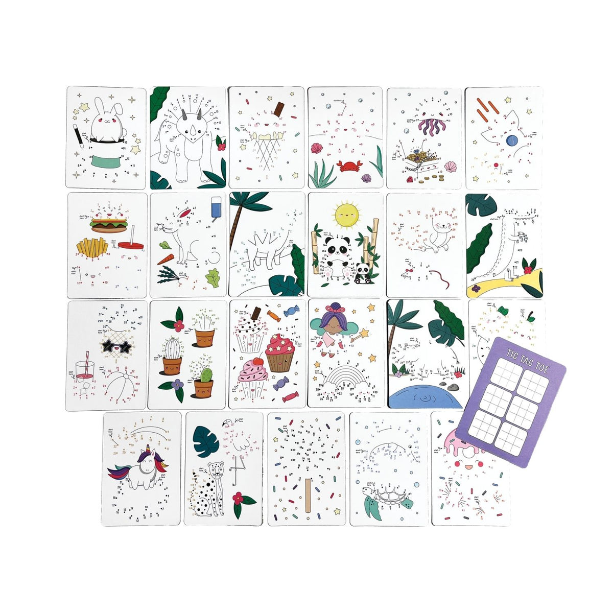 Ooly - Connect The Dots Activity Cards