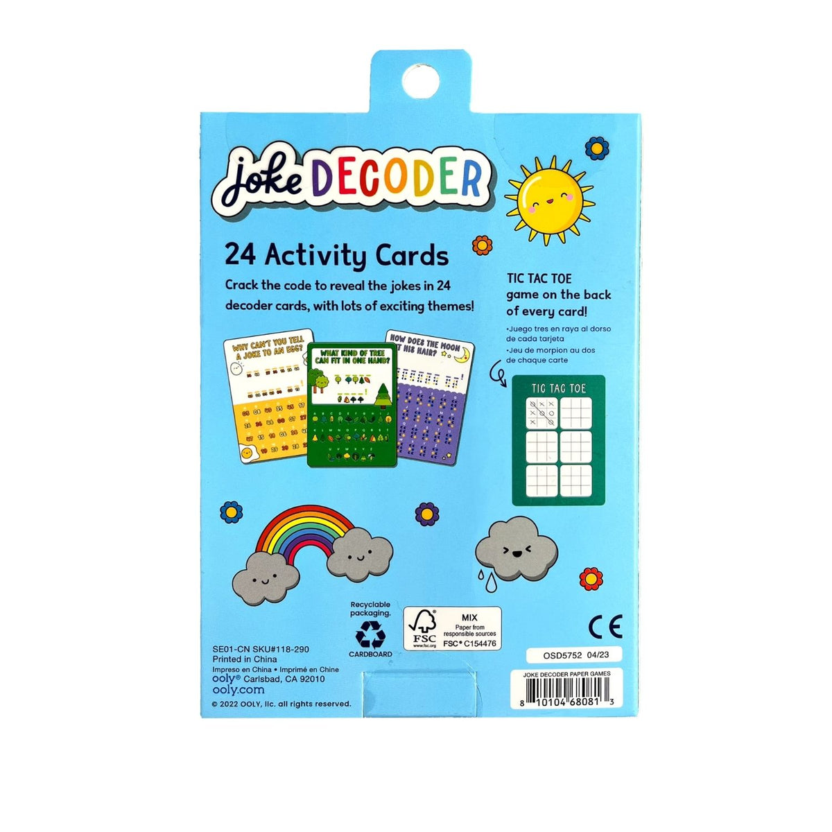 Ooly - Joke Decoder Activity Cards
