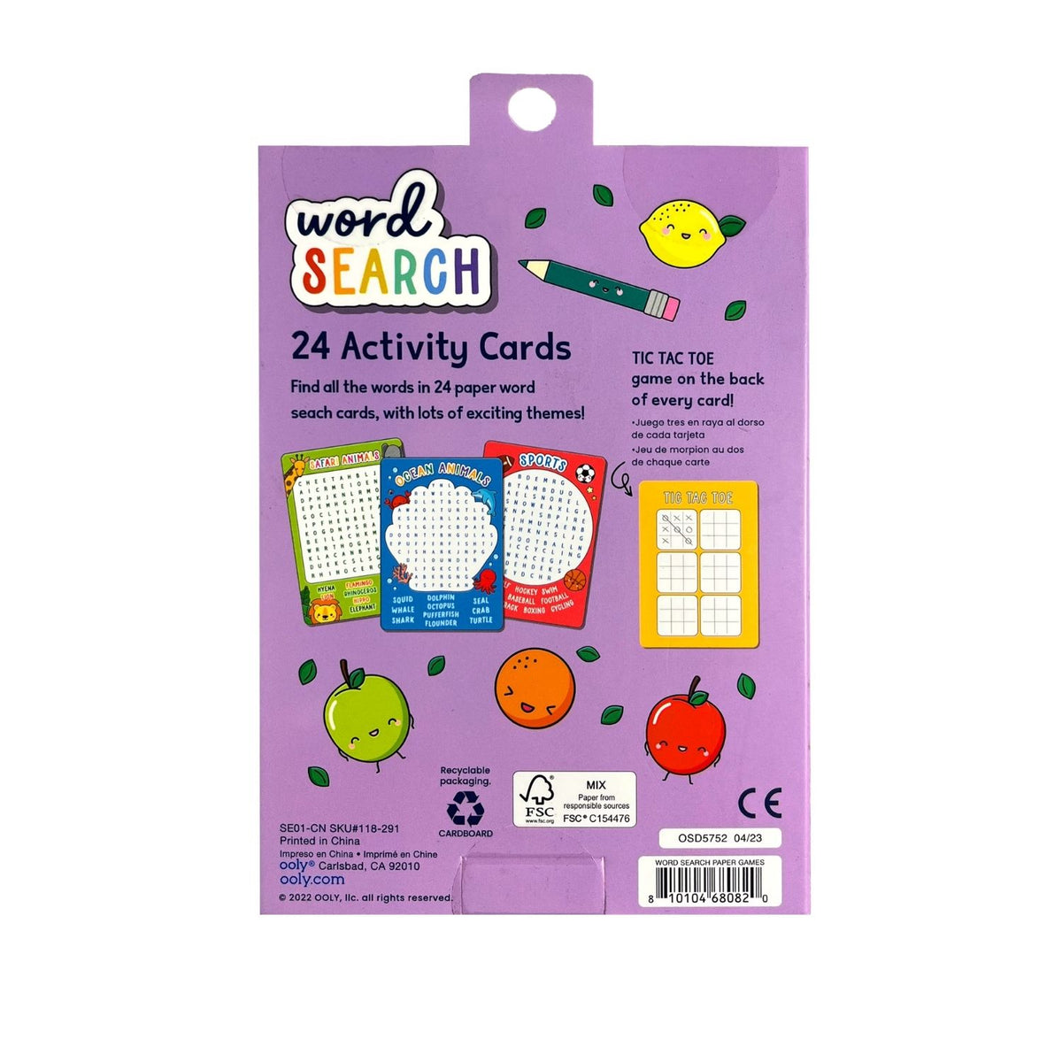 Ooly - Word Search Activity Cards