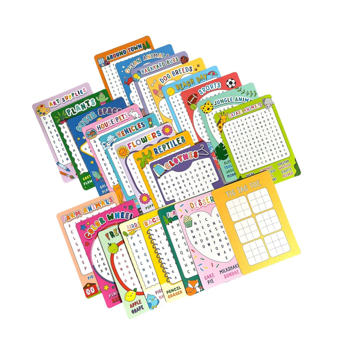 Ooly - Word Search Activity Cards