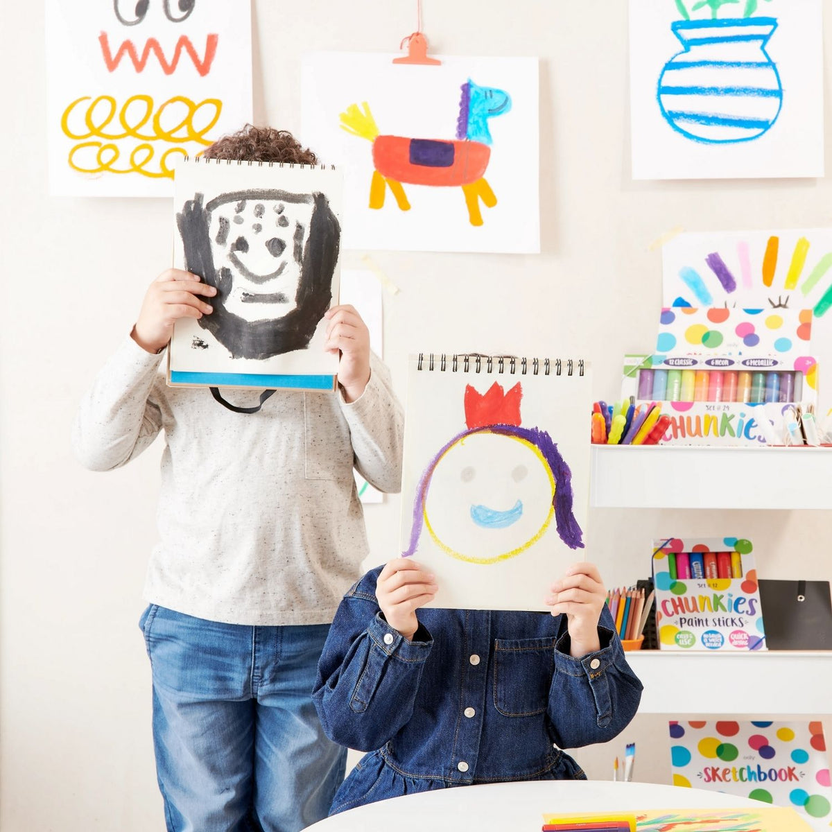 Ooly - Chunkies Paint Sticks - Set of 12