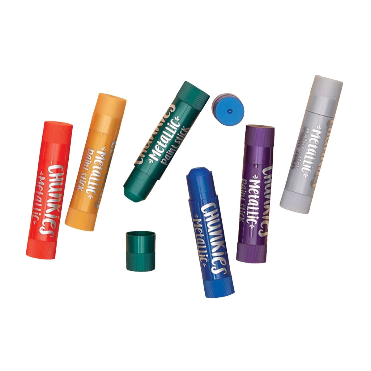 Ooly - Chunkies Paint Sticks Metalic - Set of 6