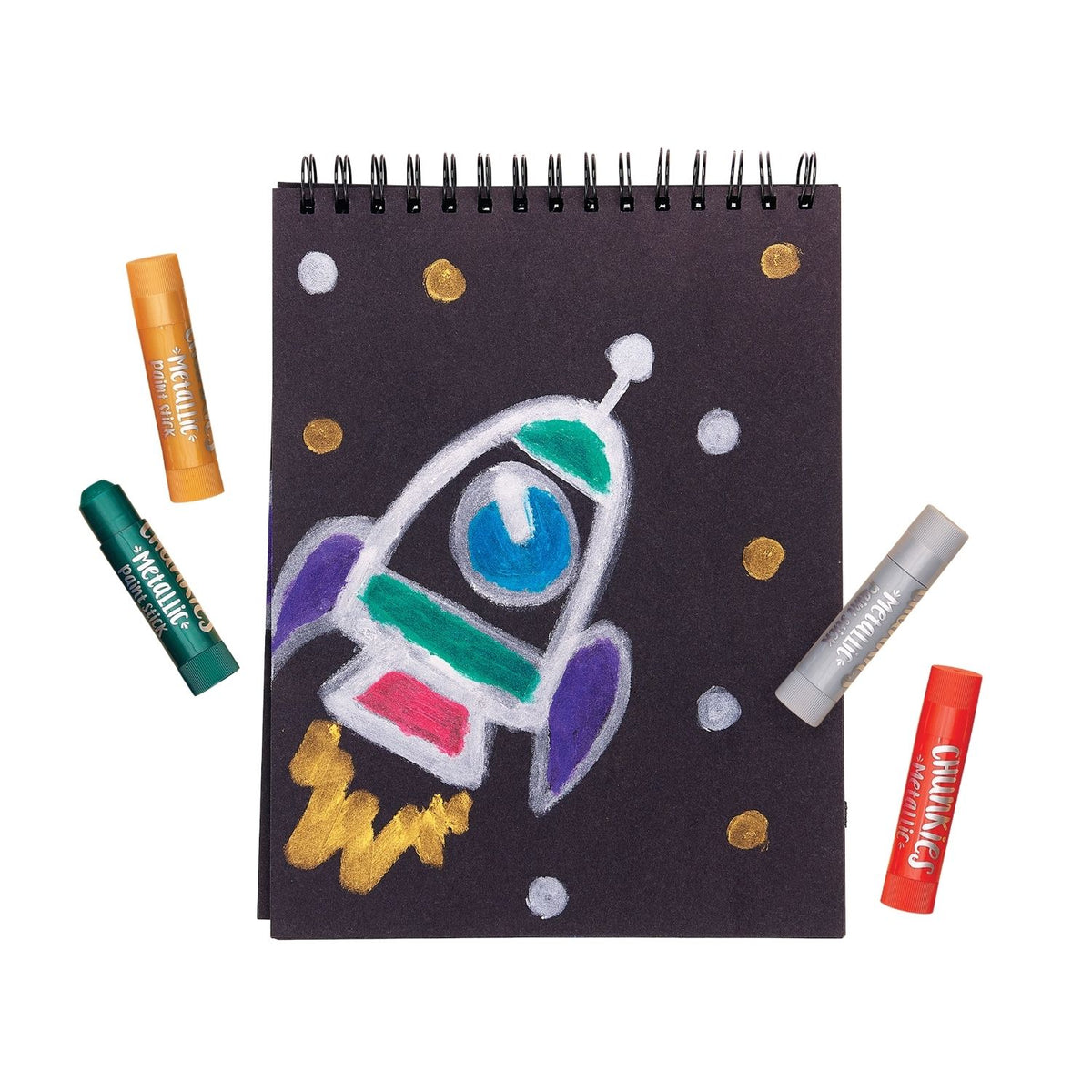 Ooly - Chunkies Paint Sticks Metalic - Set of 6