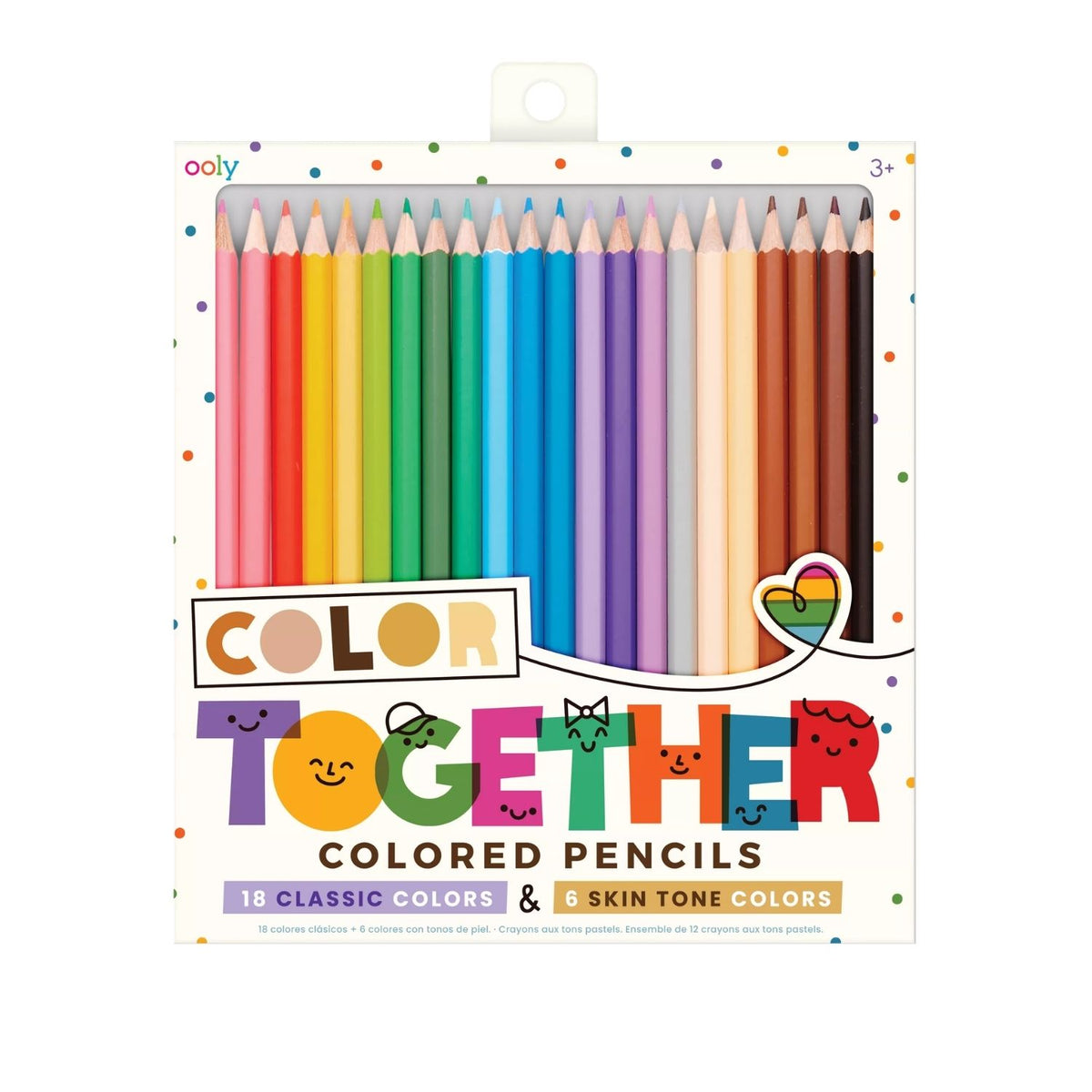 Ooly - Colour Together Coloured Pencils - Set of 24