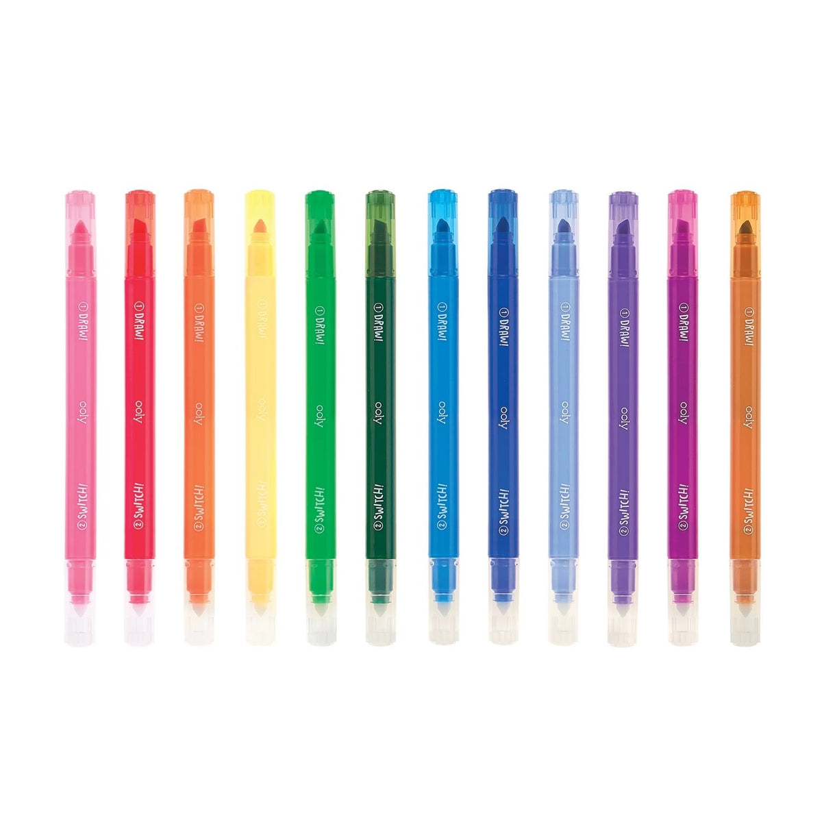 Ooly - Switch-eroo! Colour-Changing Markers - Set of 12