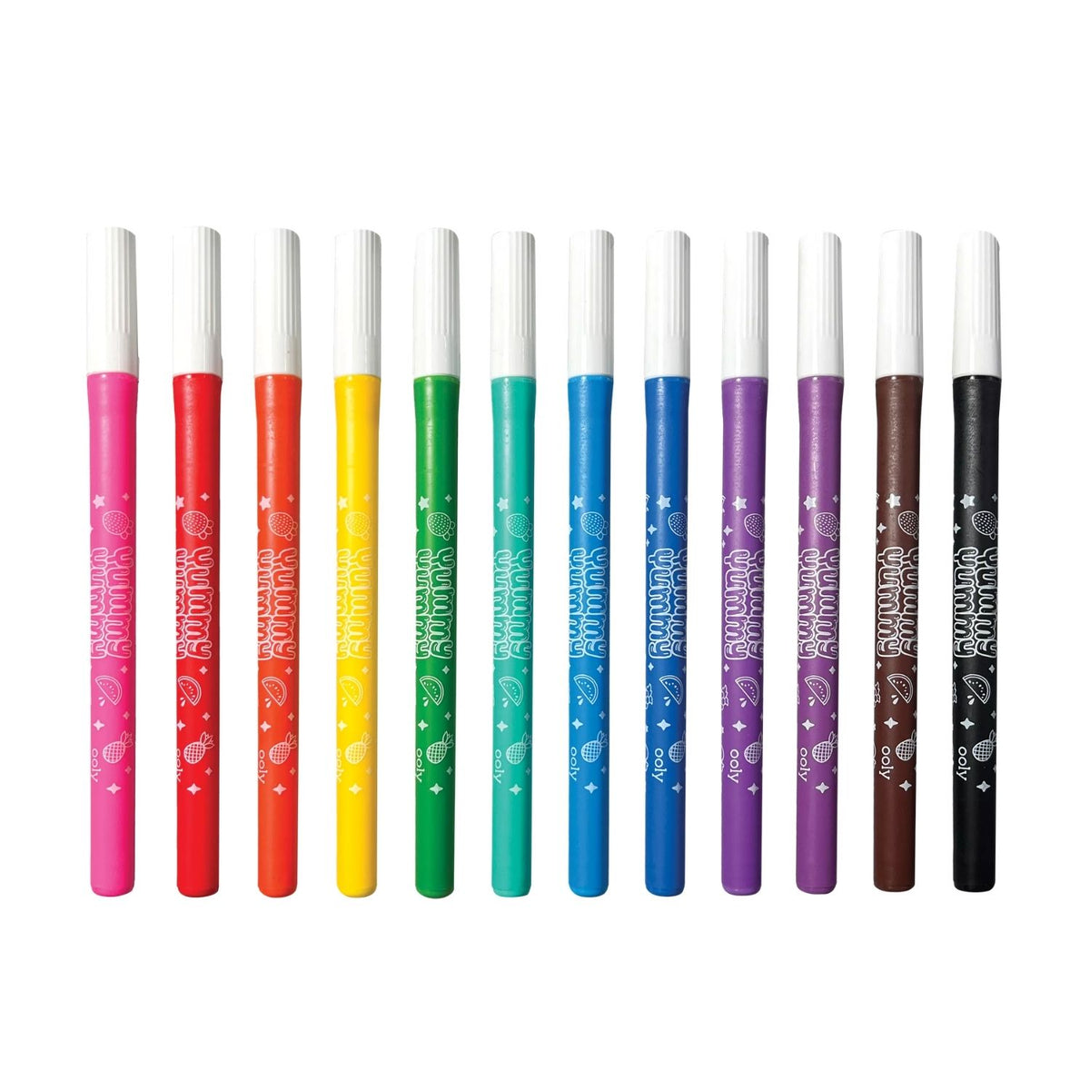 Ooly - Yummy Yummy Scented Markers - Set of 12