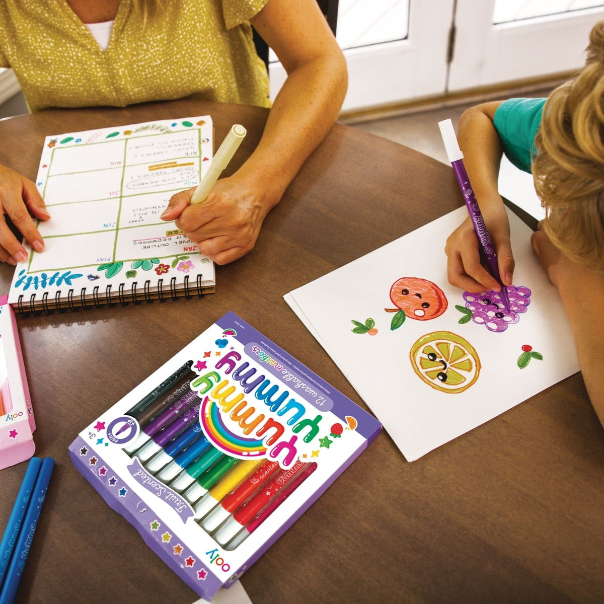 Ooly - Yummy Yummy Scented Markers - Set of 12