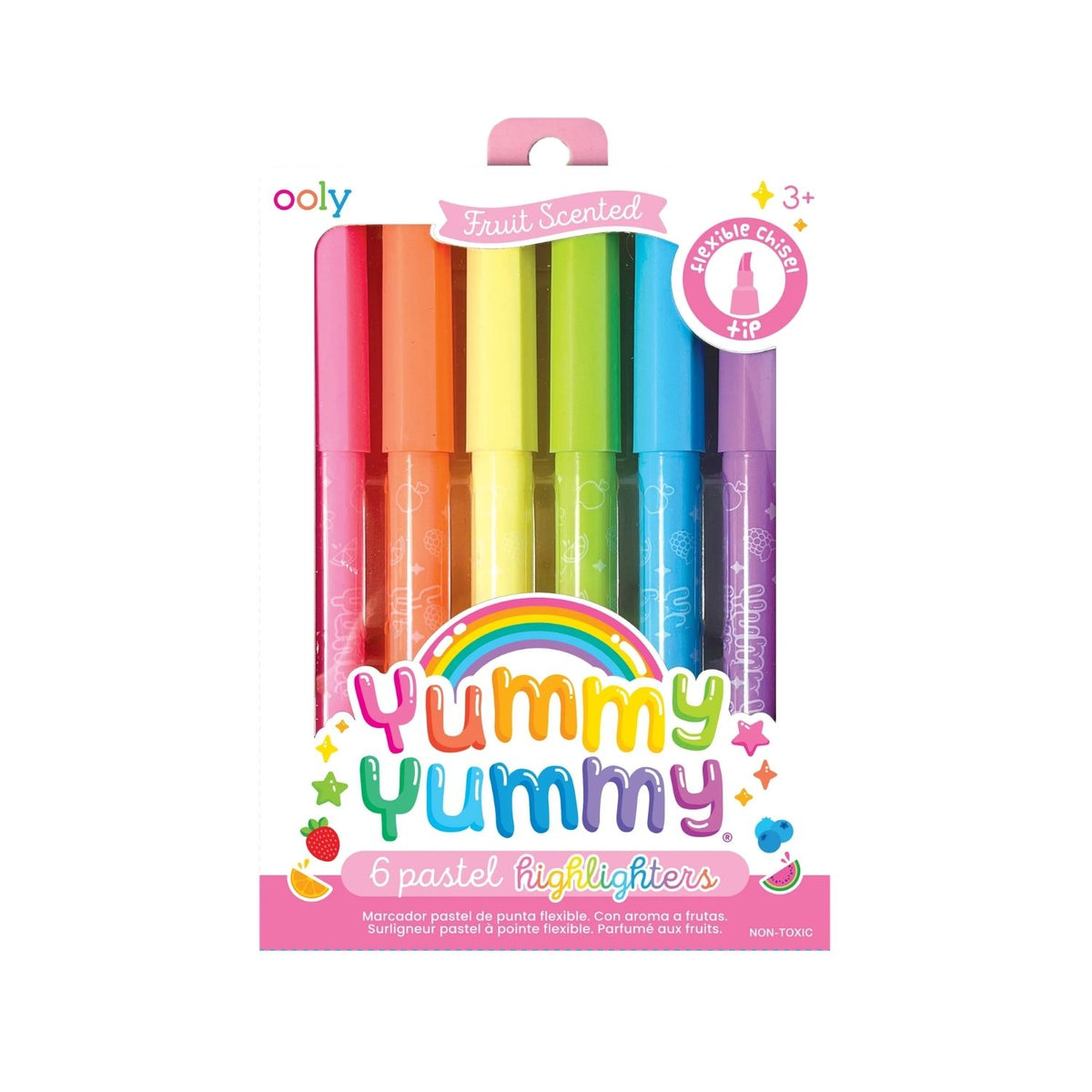 Ooly - Yummy Yummy Scented Highlighters - Set of 6