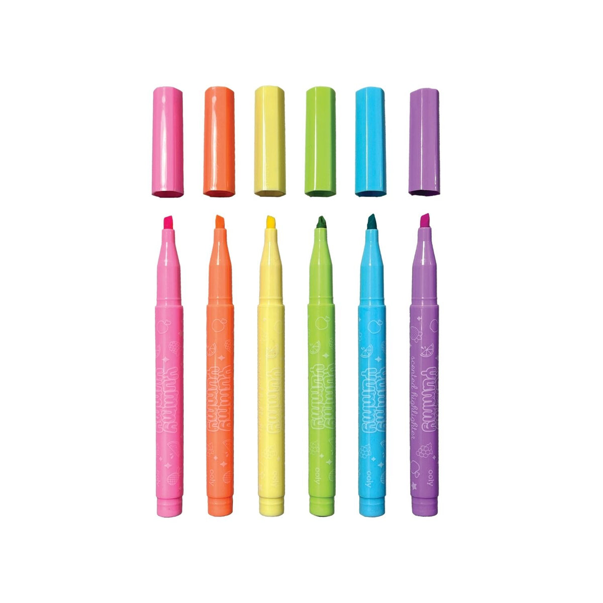 Ooly - Yummy Yummy Scented Highlighters - Set of 6