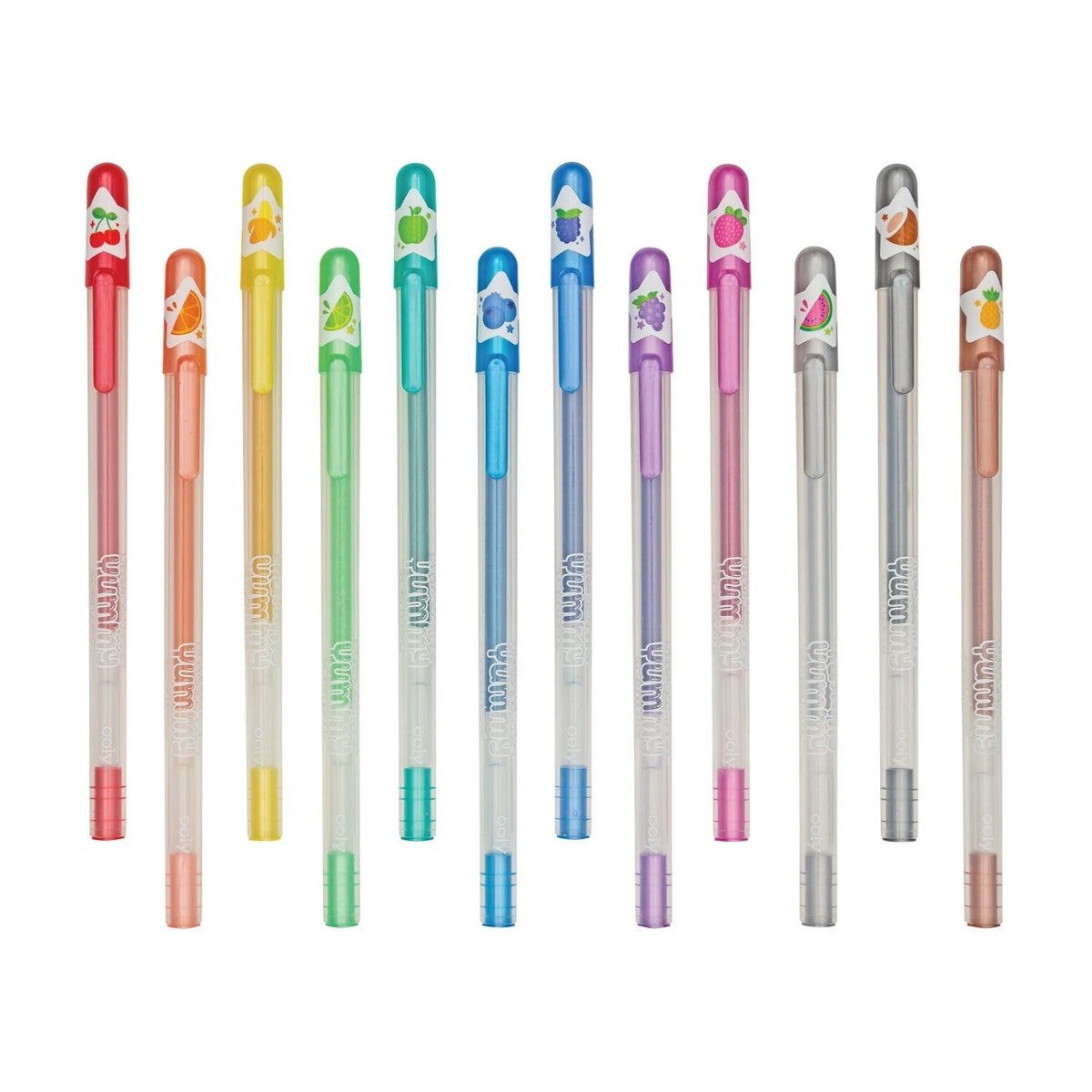 Ooly - Yummy Yummy Scented Glitter Gel Pens - Set of 12