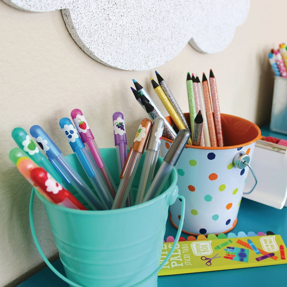 Ooly - Yummy Yummy Scented Glitter Gel Pens - Set of 12