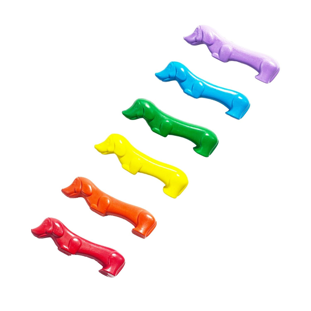 Ooly - Pawsome Pups Dog Crayons - Set of 6