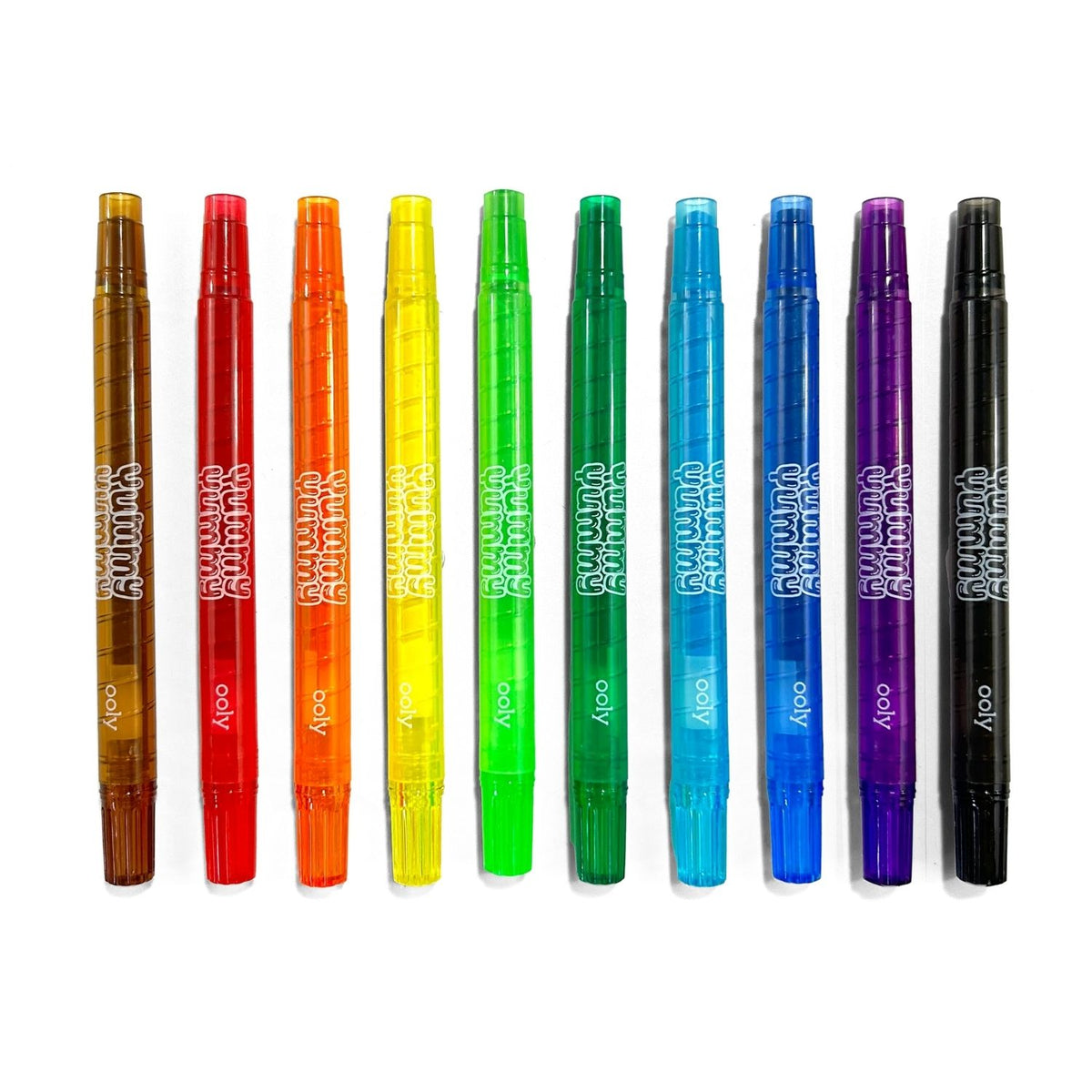 Ooly - Yummy Yummy Scented Twist-Up Crayons - Set of 10