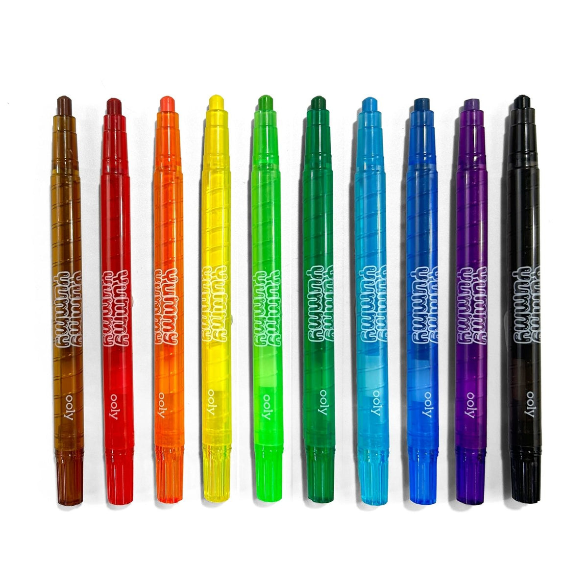 Ooly - Yummy Yummy Scented Twist-Up Crayons - Set of 10