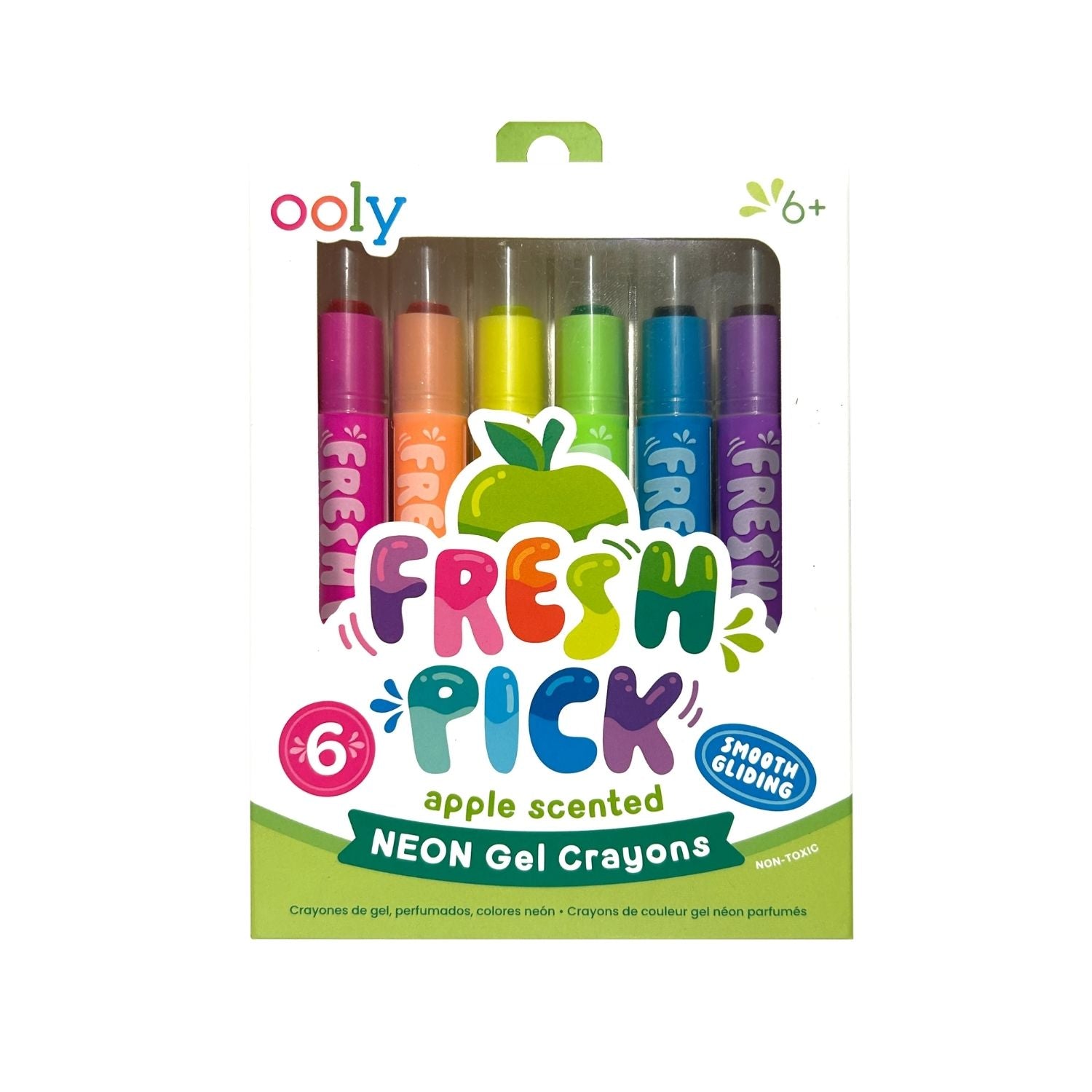 Pack of Ooly Fresh Pick neon gel crayons 