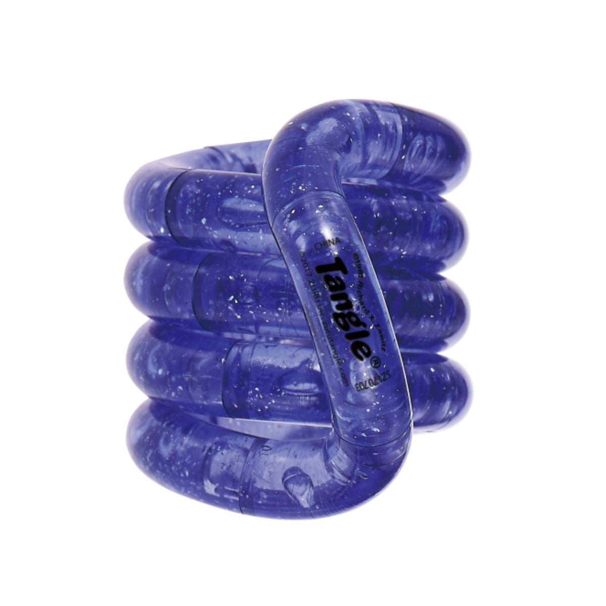 A tight macro shot of the dark blue and purple Galaxy segments, capturing the scratch-resistant satin finish that offers varied tactile feedback.