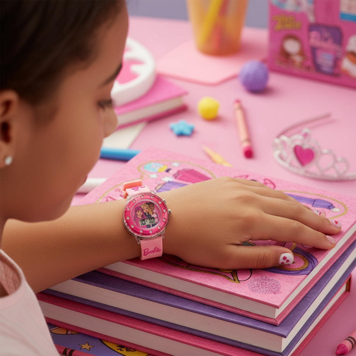Barbie Kids Light Up Watch