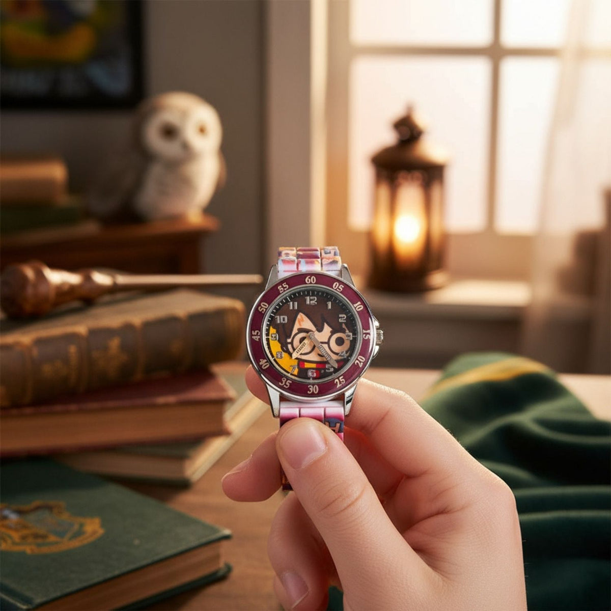 Harry Potter Face Kids Time Teacher Watch - Learn to tell the time