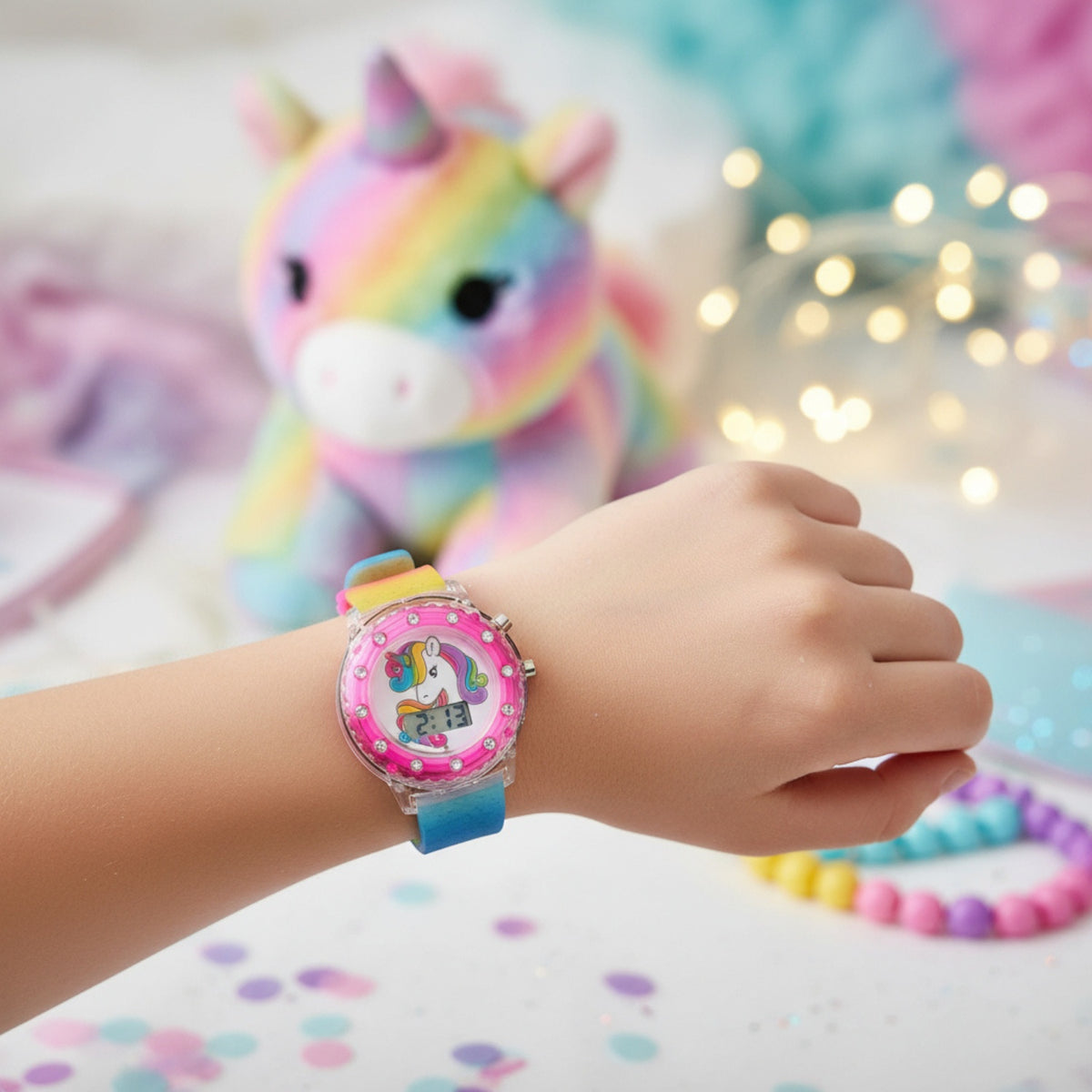 Unicorn Kids Light Up Watch