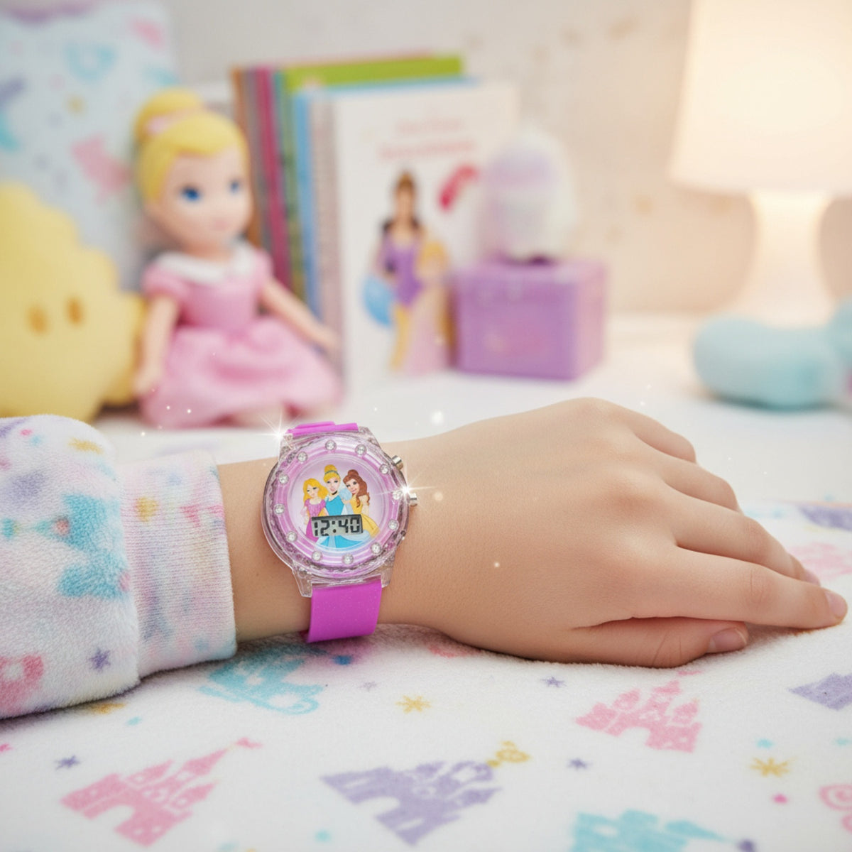 Disney Princess Kids Light Up Watch