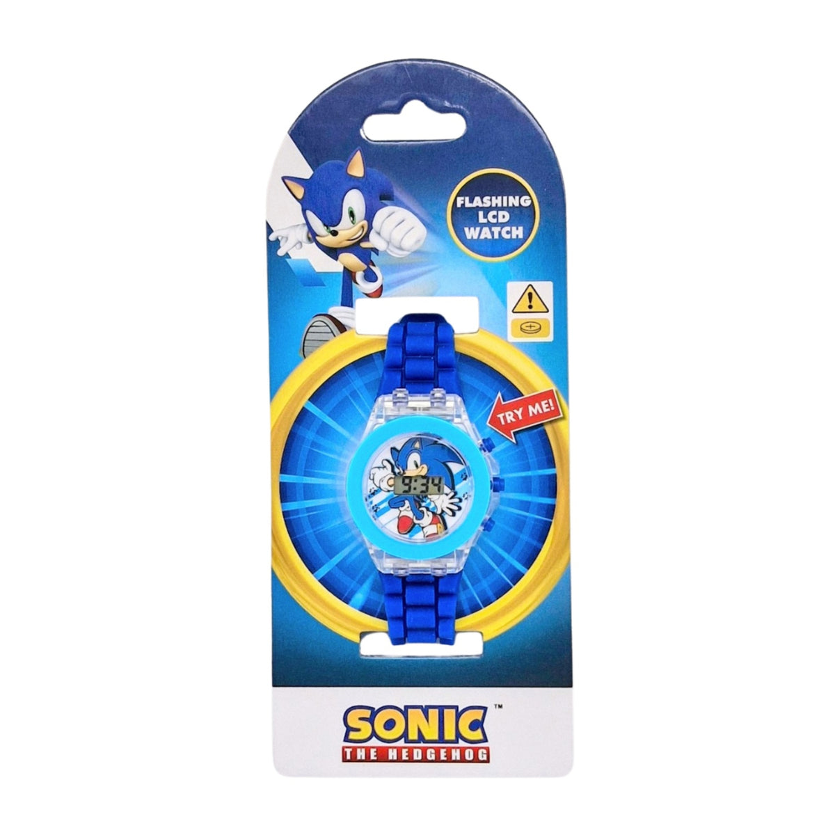 Sonic the Hedgehog Kids Light Up Watch