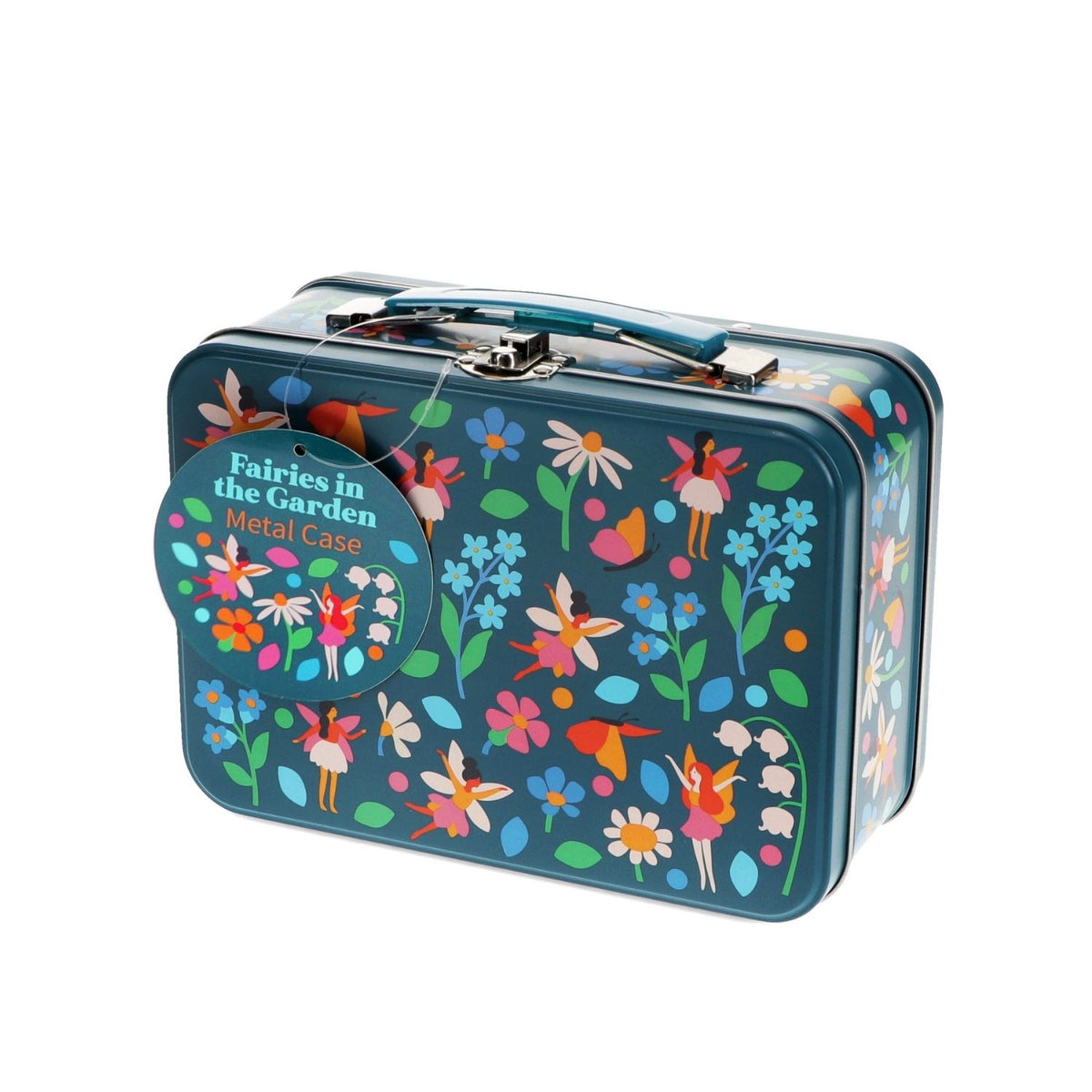 Tin Case - Fairies In The Garden