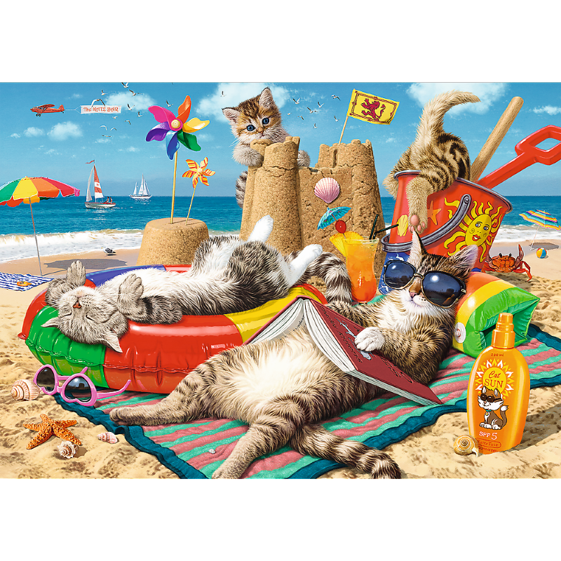 Trefl &quot;Hidden Shapes&quot; - Feline Holidays