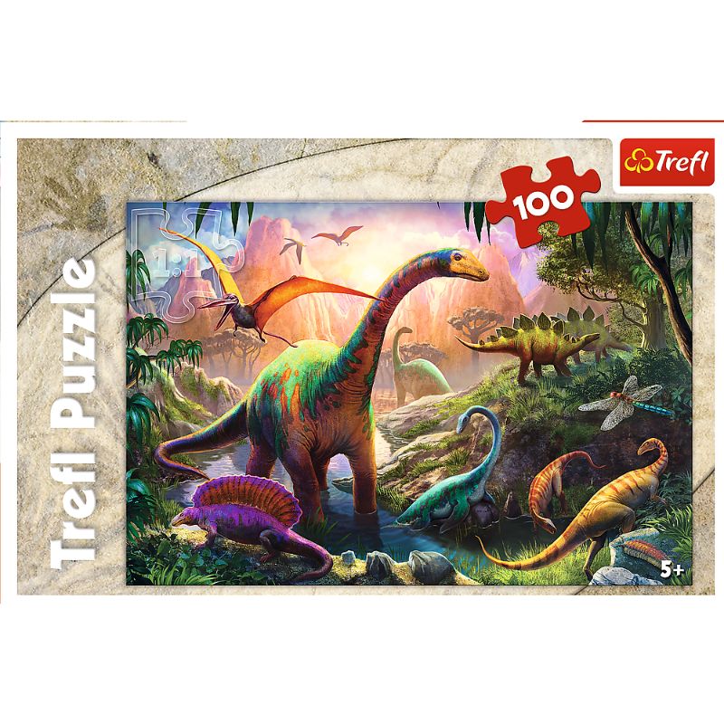 Trefl &quot;100&quot; Dinosaur’s land