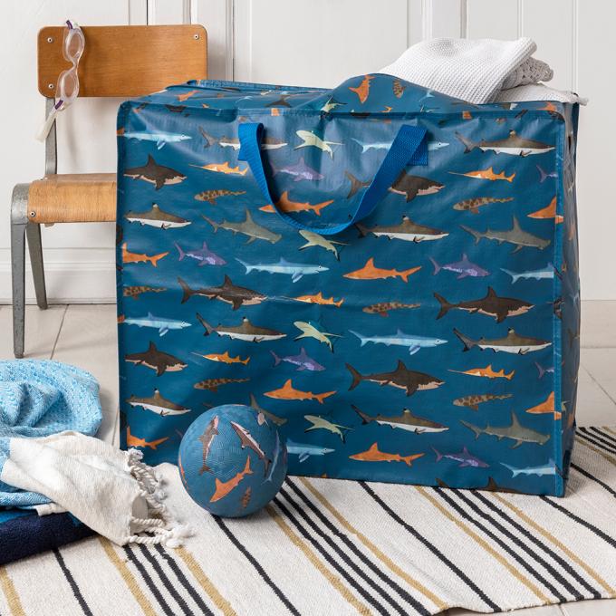 Sharks Jumbo Storage Bag