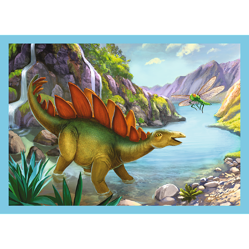 Trefl &quot;4in1&quot; - Unique Dinosaurs
