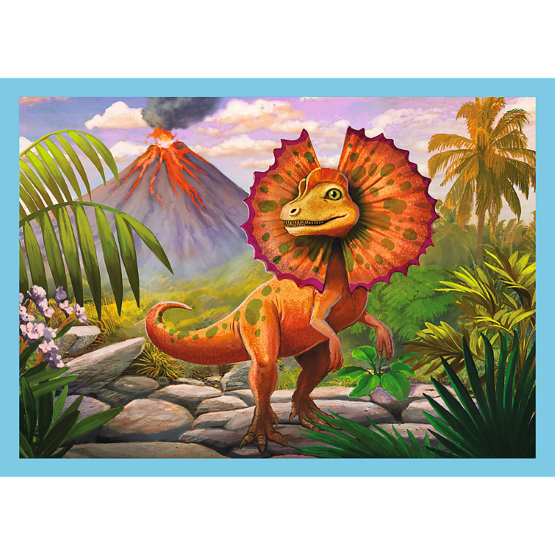 Trefl &quot;4in1&quot; - Unique Dinosaurs