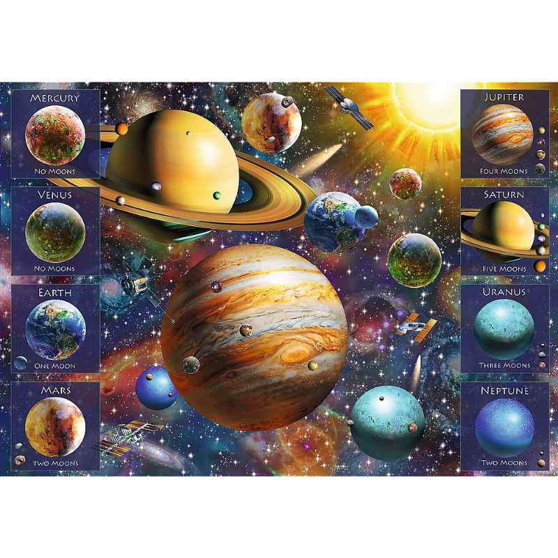 Trefl &quot;1040&quot; - Spiral Puzzle - Solar system